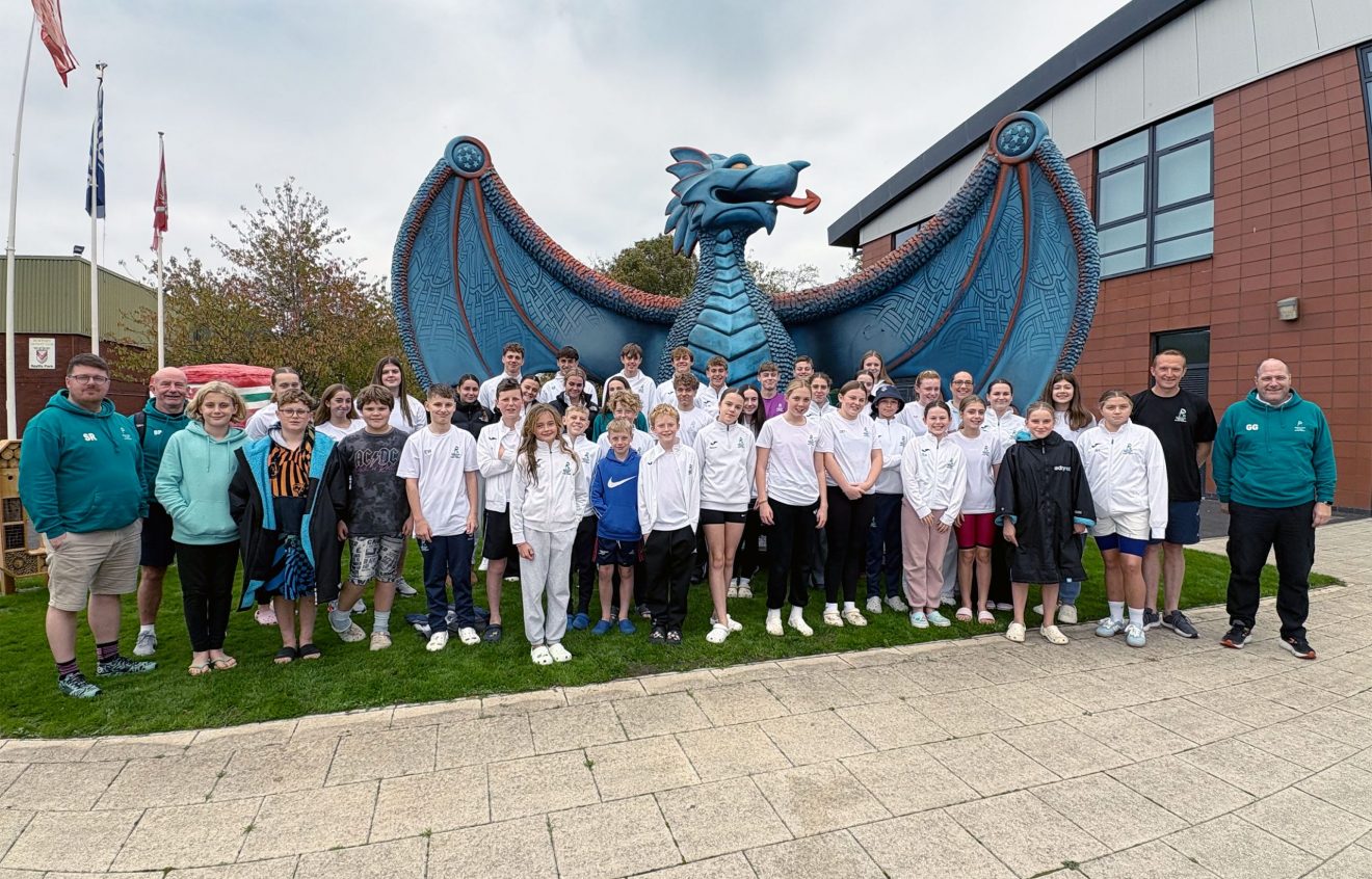 Bridgend Swim Squad 2025 Arena League.